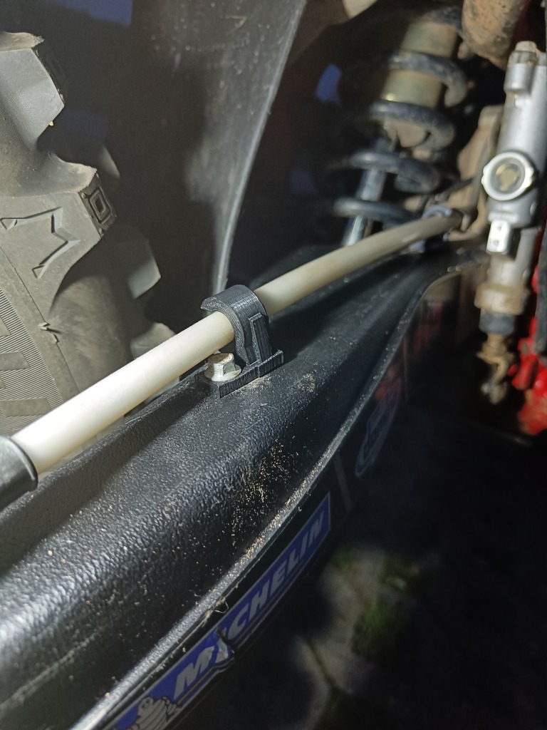 Beta RR Rear brake line clamp