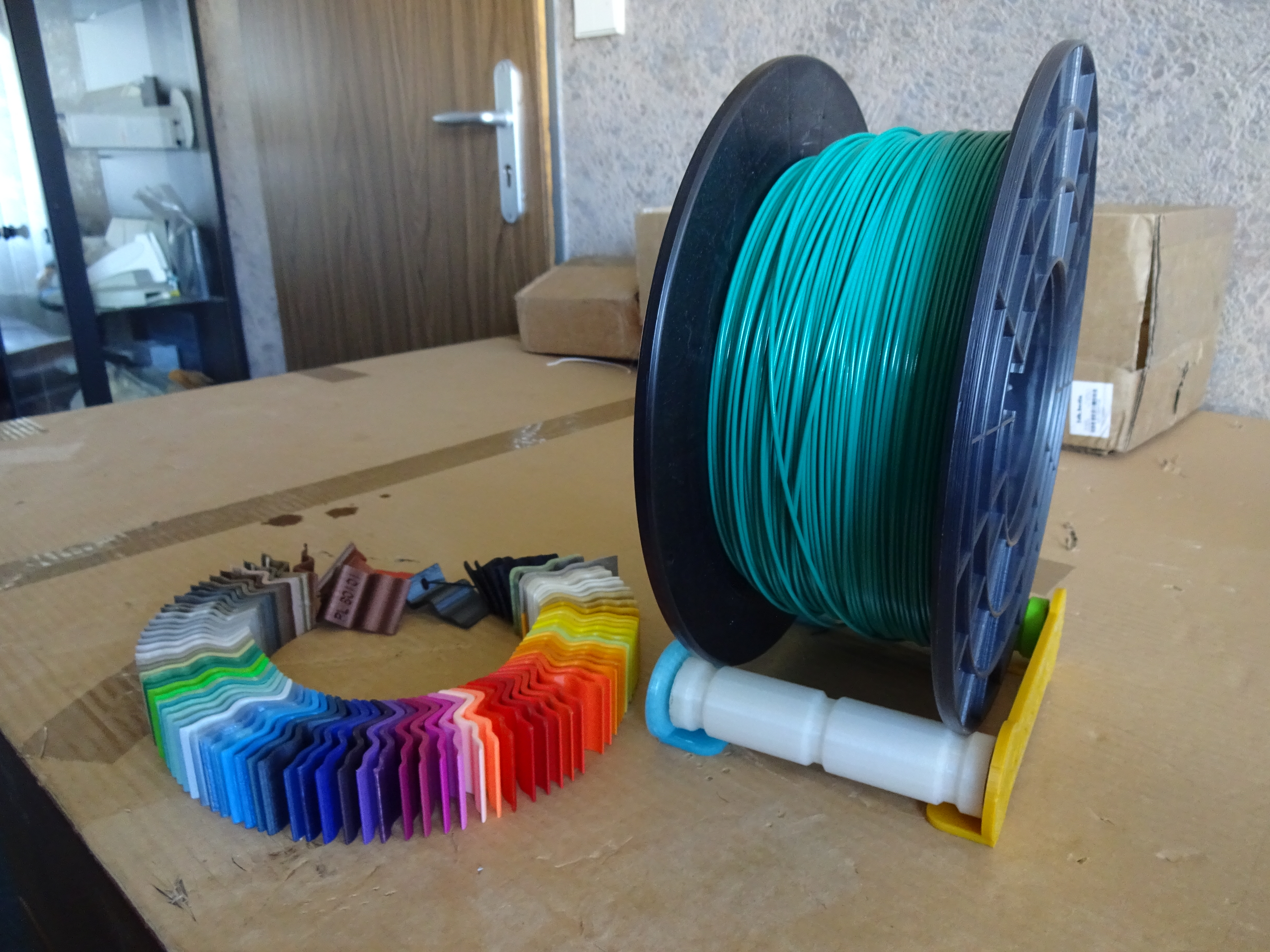 3dkoaster filament coaster snap on spooler spool holder