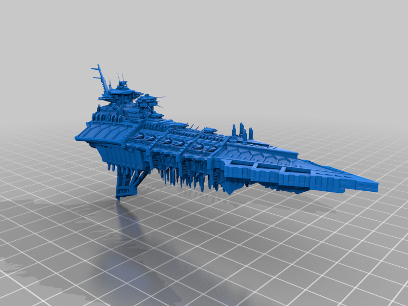 Desolator Battleship (no Wings/ Antenna)