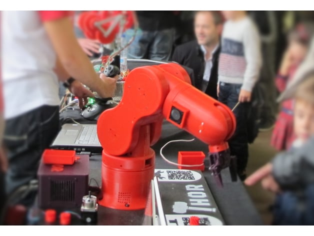 Thor Open Source 3D Printable Robotic Arm
