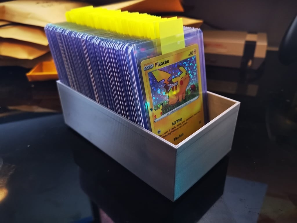 Pokémon Card holder for up to 80 Top-Loader