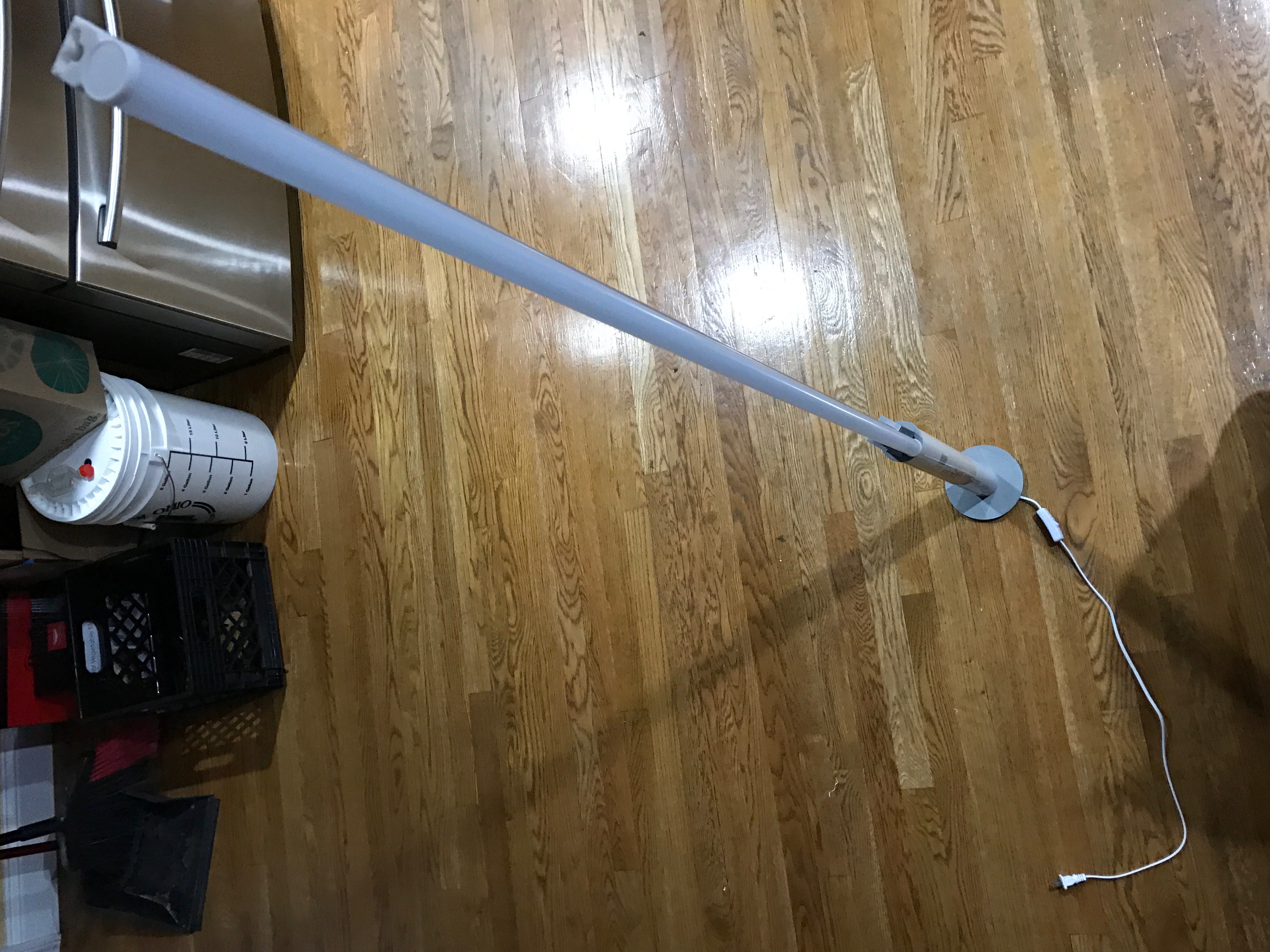 1.5" PVC Stand for light fixture