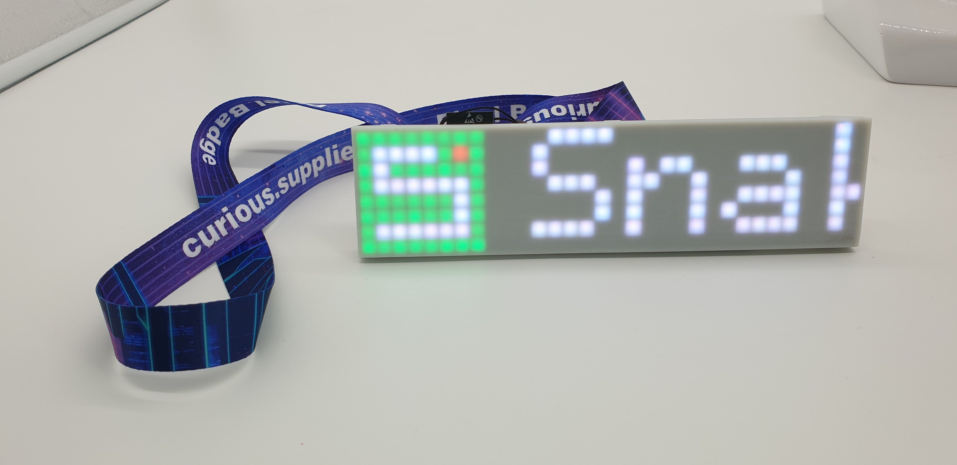 Pixel Badge Diffuser Case