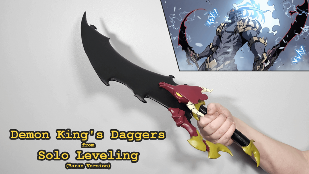 Demon King's Dagger from Solo Leveling (Baran Version)