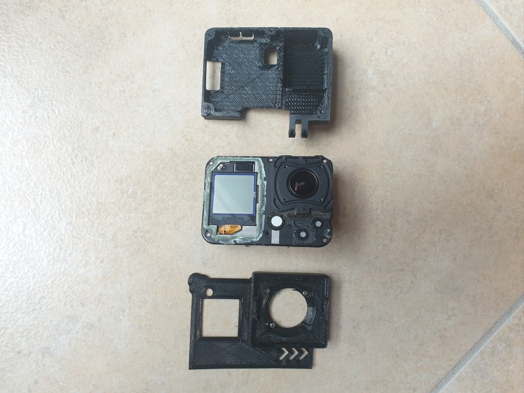 Hero8 Naked Case + TBS ND Mount Fixed