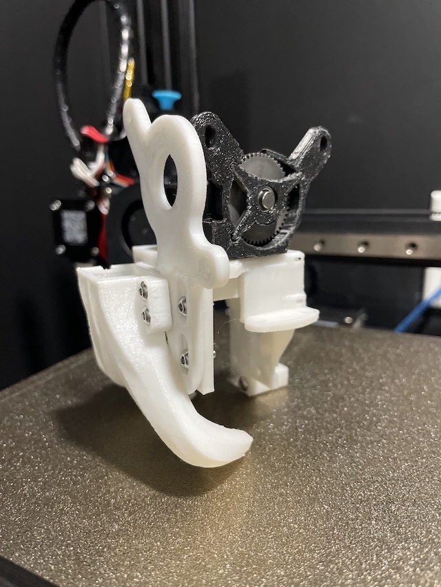 KP3S Print Head With Claw Duct, Stock Fans - V6, Superfly Extruder, Sailfin Extruder, Sherpa Extruder, BLTouch/3D Touch
