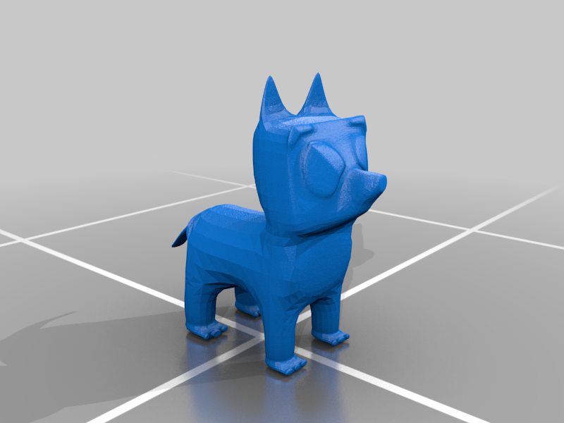 Puppy inspired by Bluey TV series