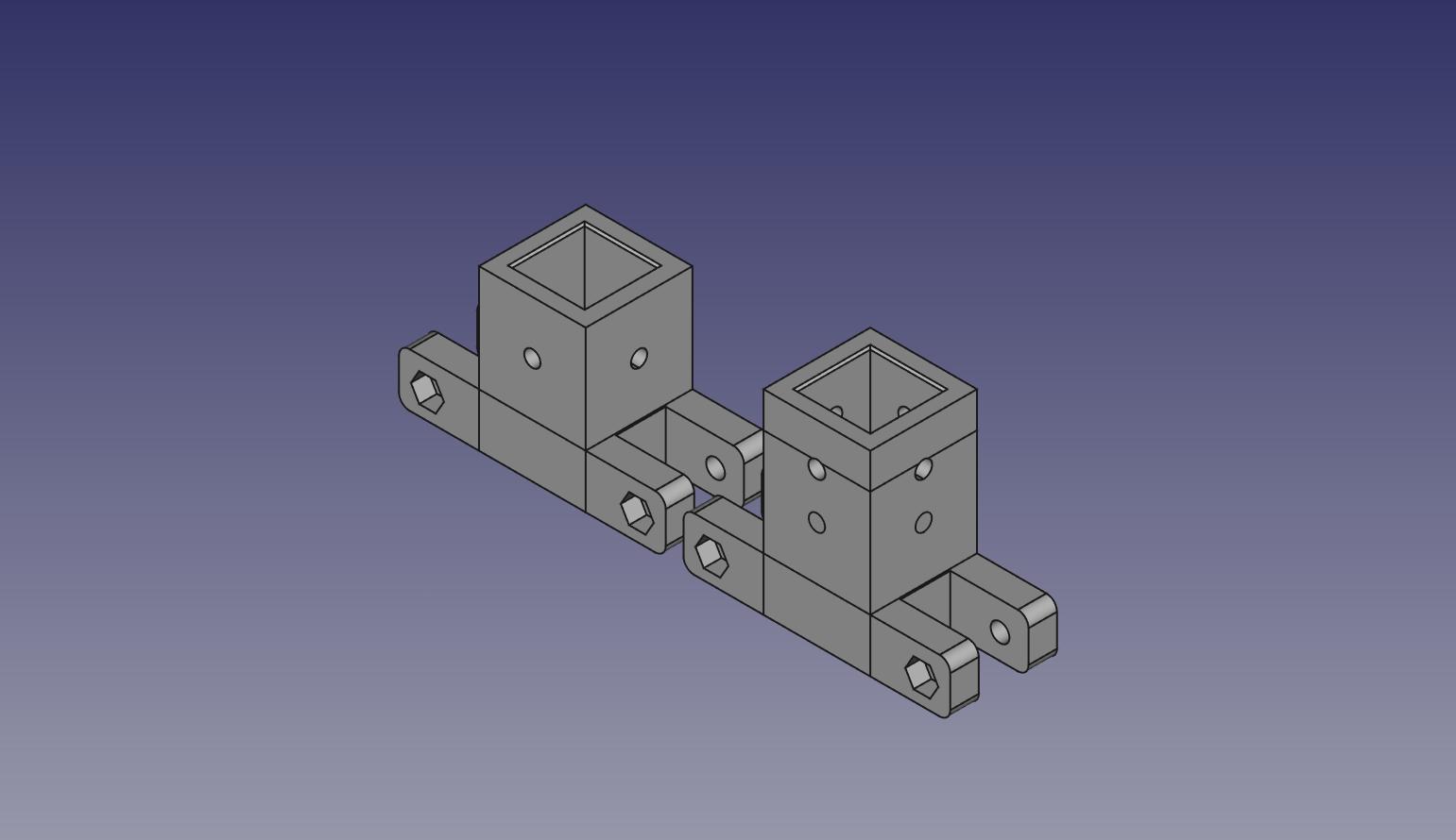 Z axis vslot trolley for Core XY