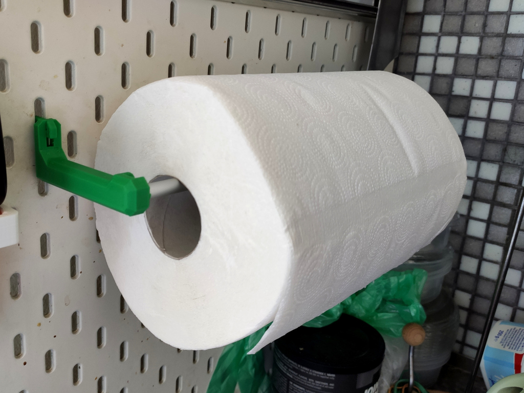 IKEA Skadis Paper Towel Holder 