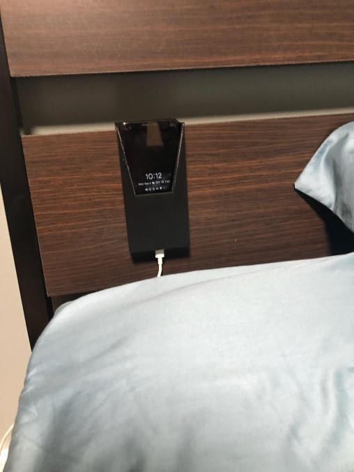 Phone Holder for Bed Slats