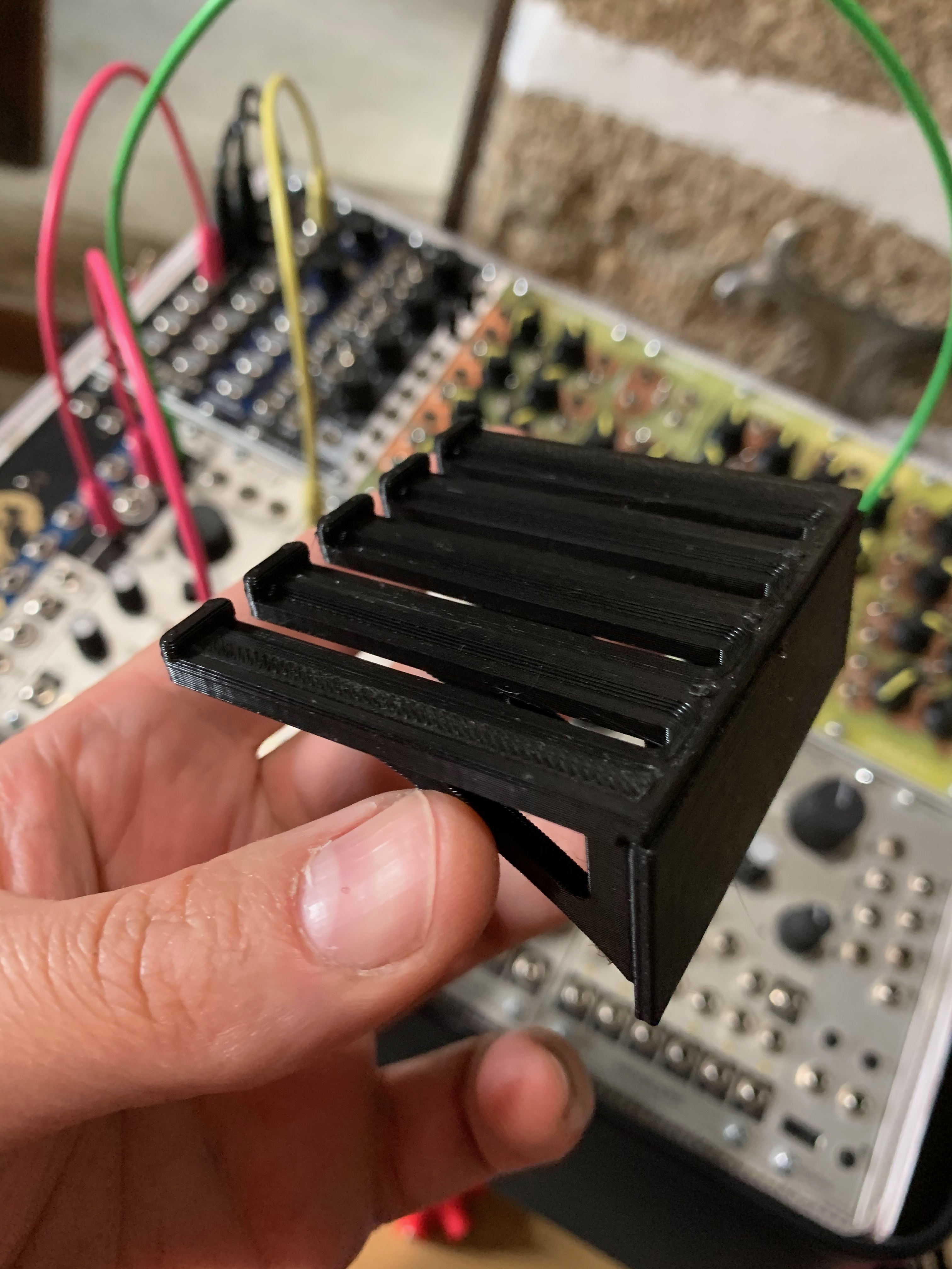 Modular Synth Cable Holder