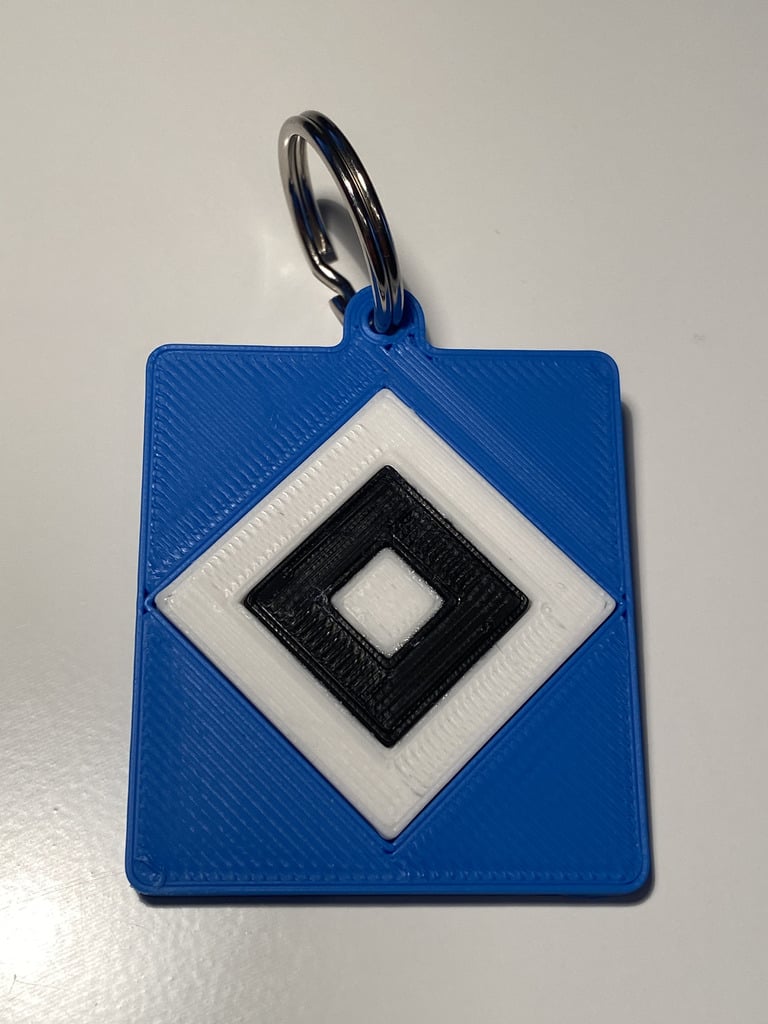 HSV personalized keychain/badge