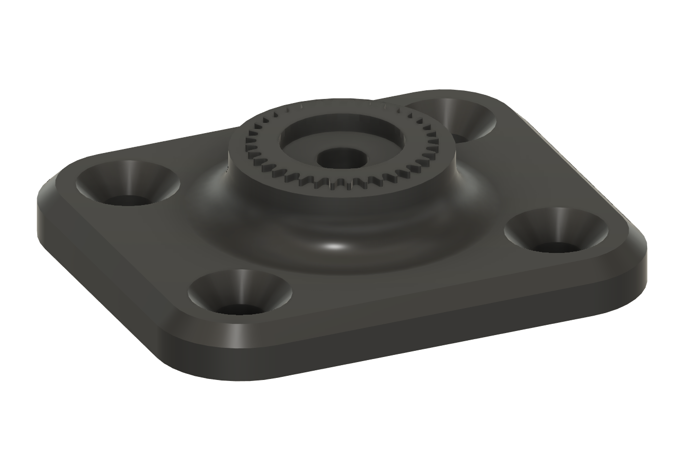 Quad Lock 4 hole flat base