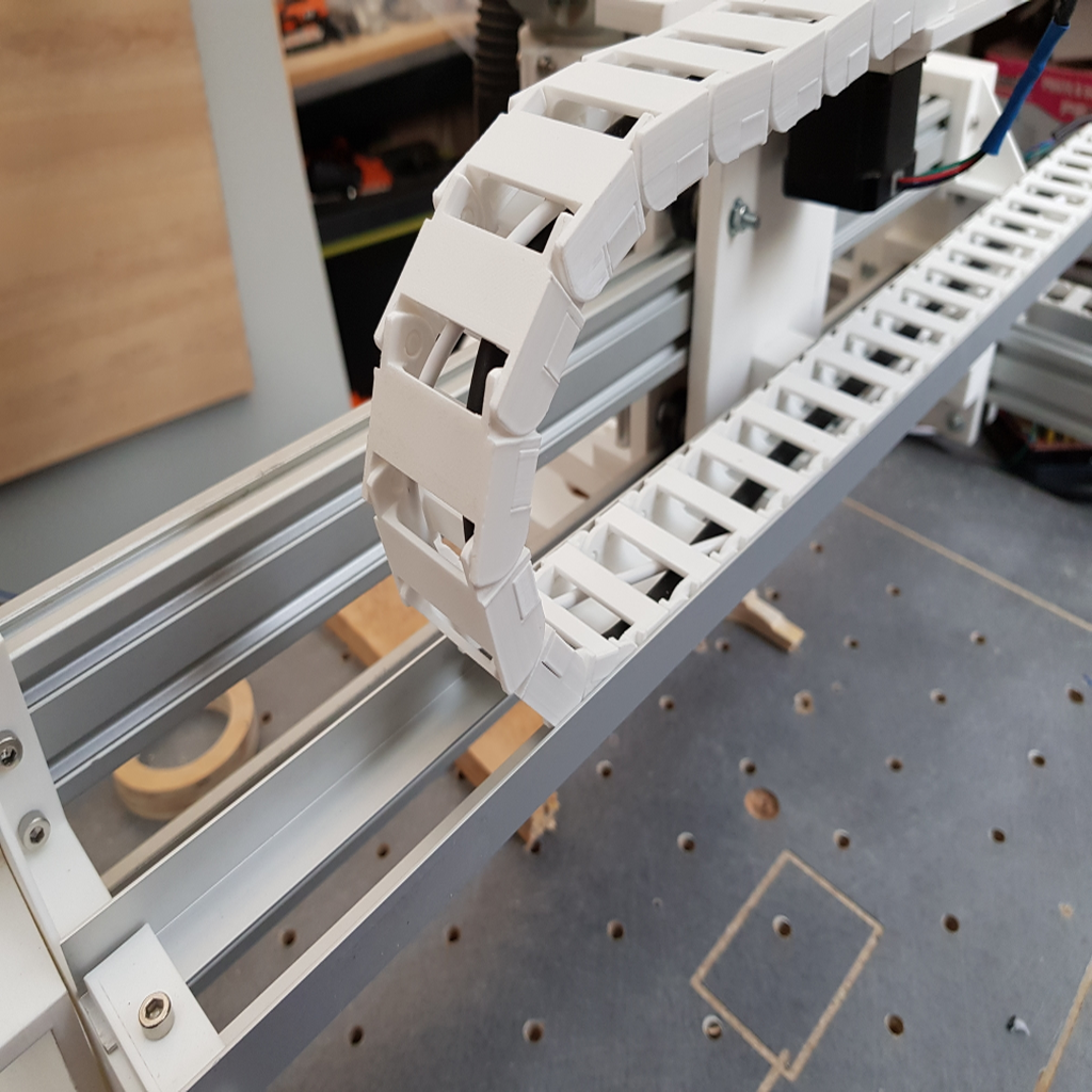 DragChain - Openable dragchain for CNC