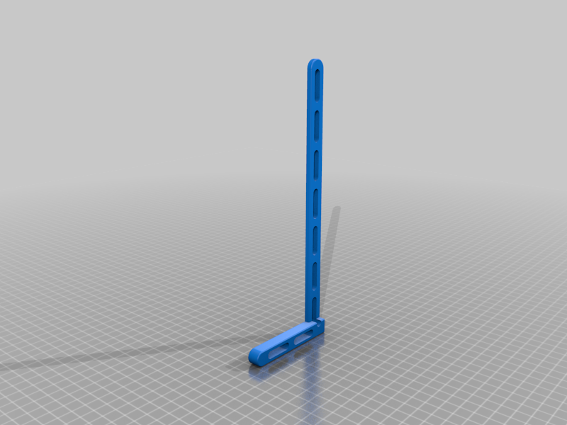 Smaller GPU Support Bracket with FreeCAD Project Source