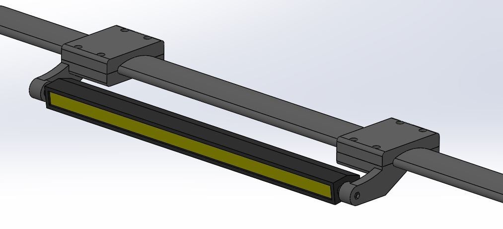 Subaru WRX (roof rack) light bar kit