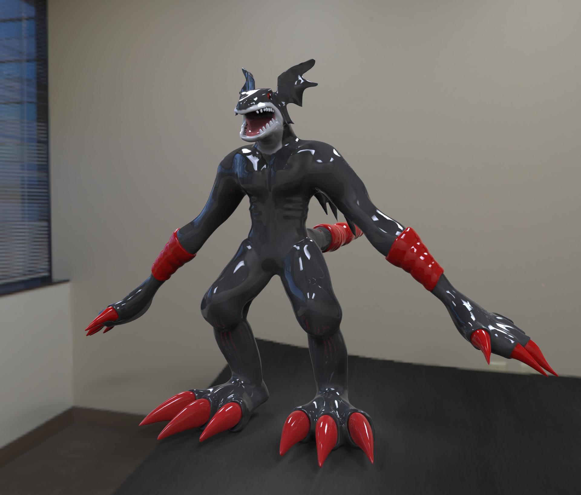 Creature Devil Action Figure Statue