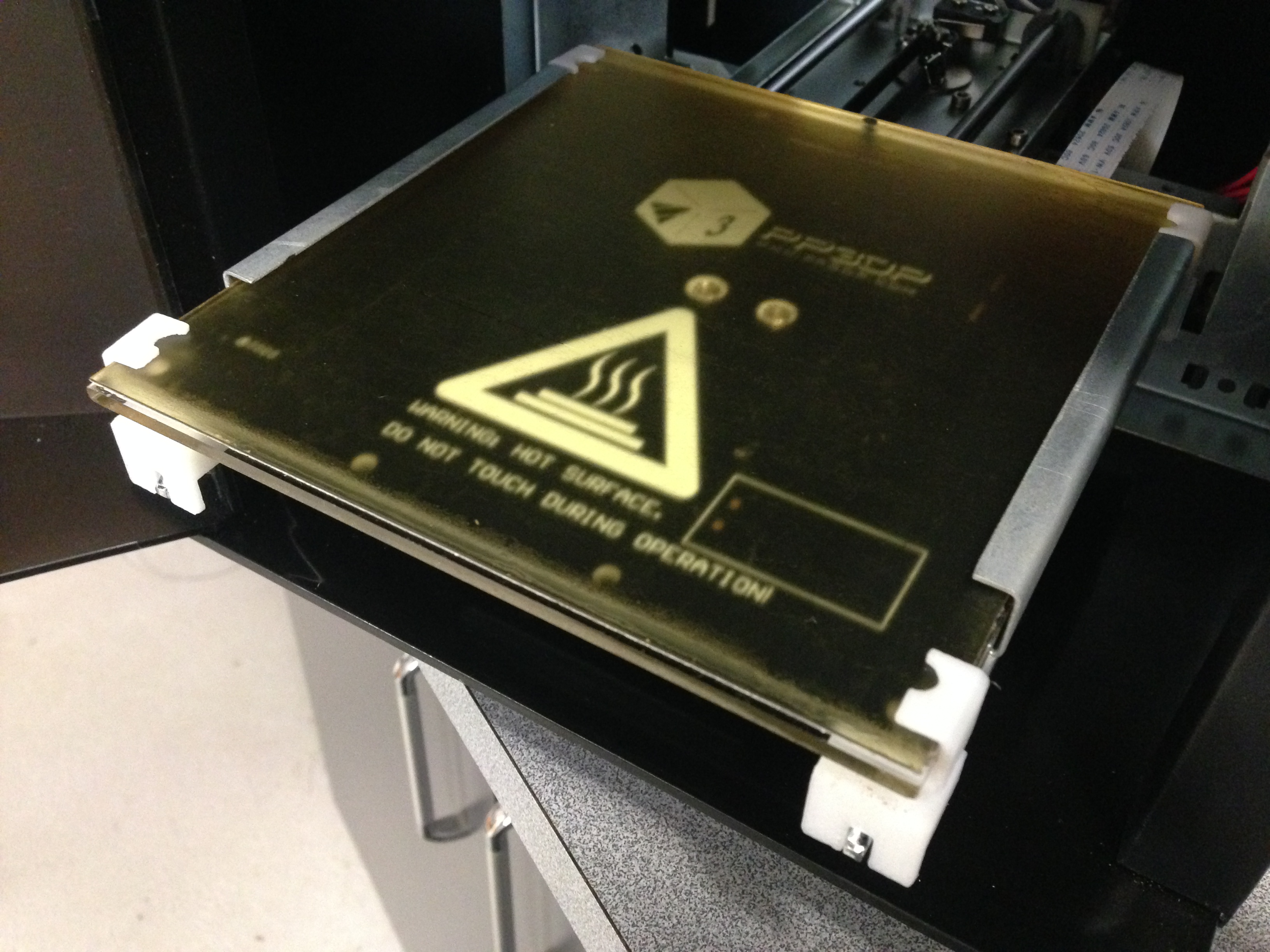 Up Mini Adjustable Bed Mod for Raftless Printing
