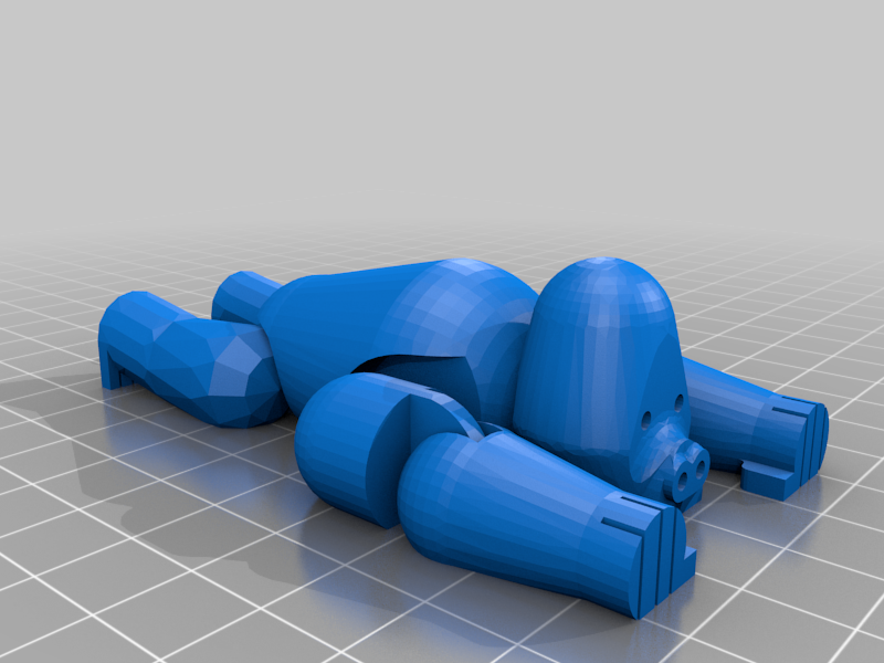 Movable Gorilla - fixed leg
