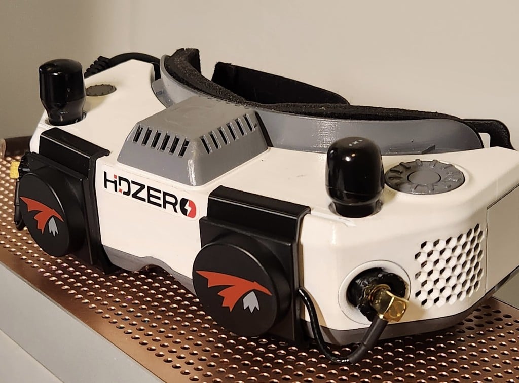 HDZero Goggles Rail Mount Adapter for TrueRC Patch Antennas