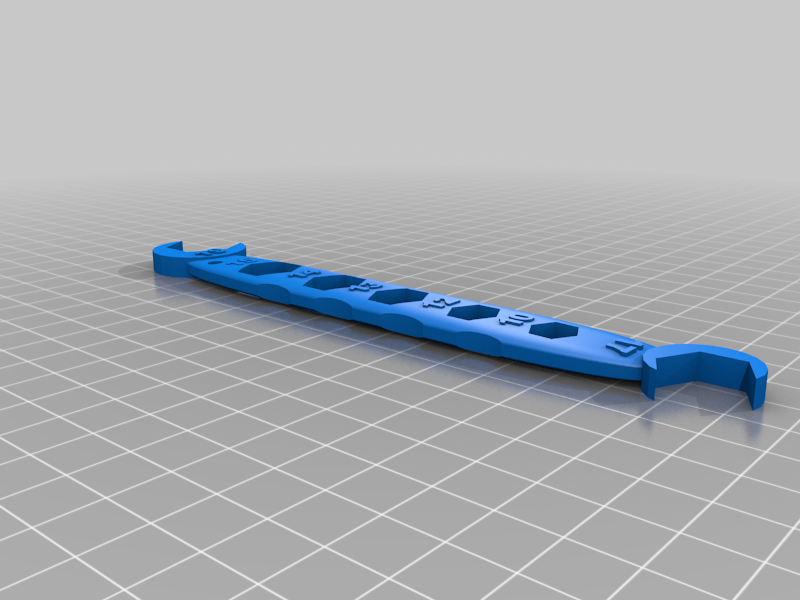 	3-D Printable Metric Space Wrench
