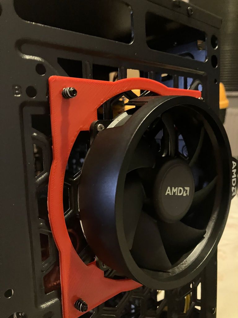 AMD Stealth Wraith fan to 120mm fan