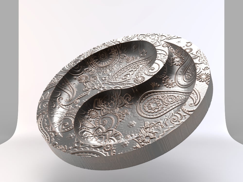 Ethnic Combination plate for CNC (2 types)