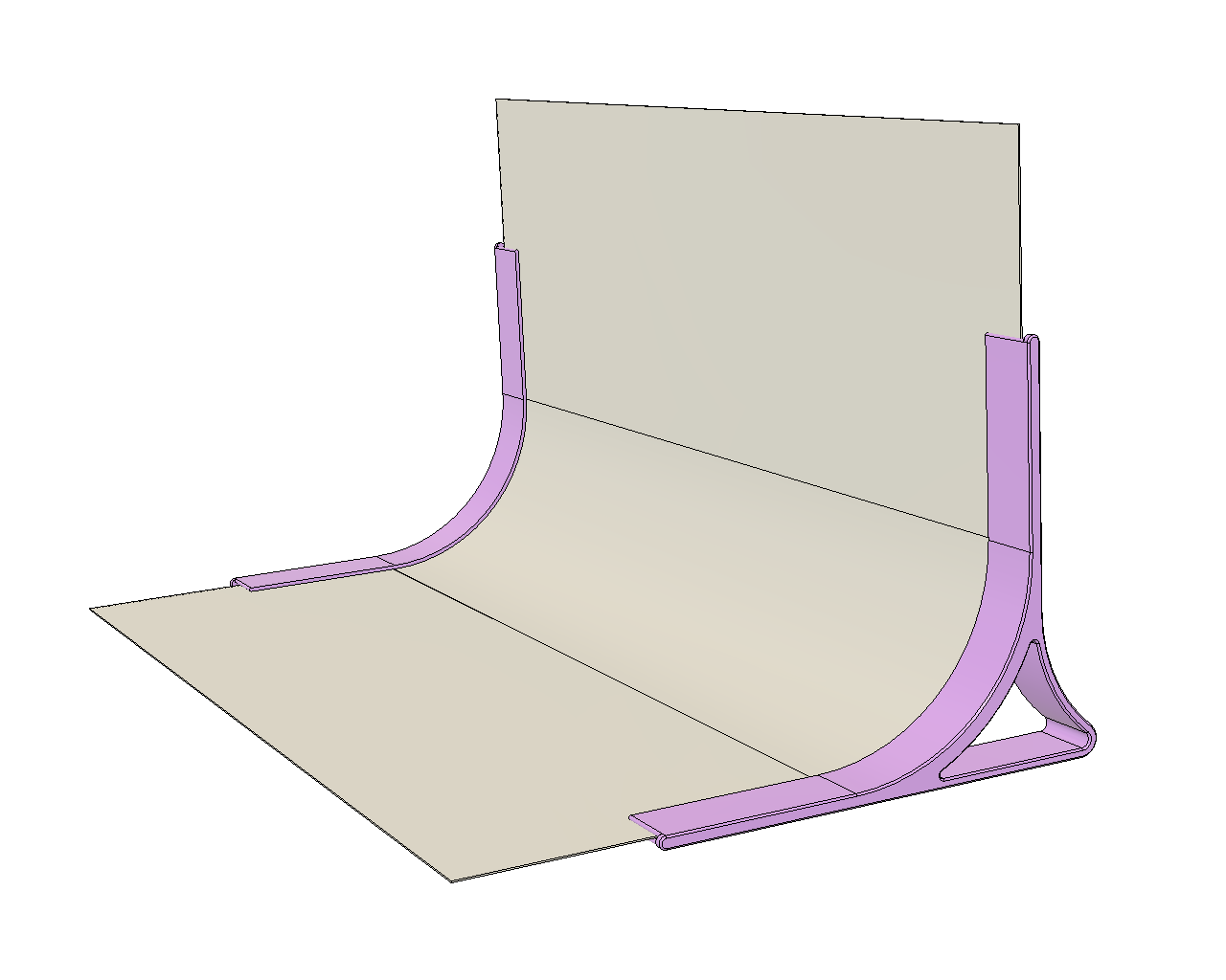 Photo sweep background stand