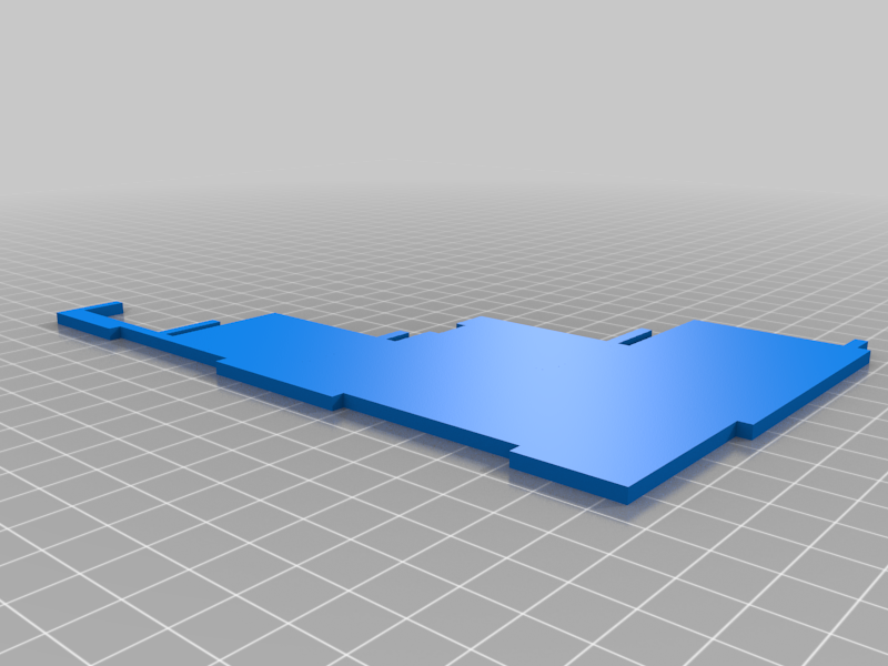 Improved Center Support Bottom for Modular Hobby Paint Rack