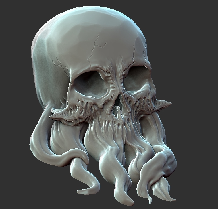 Tentacle skull