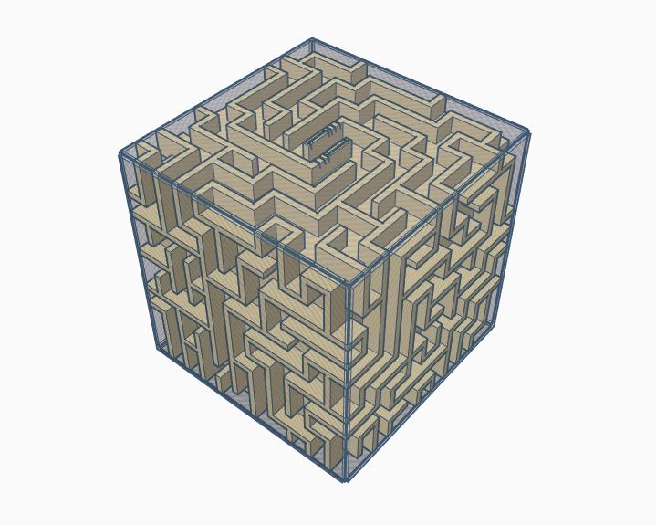 Maze Cube plus-I #4 'TYPHOON'