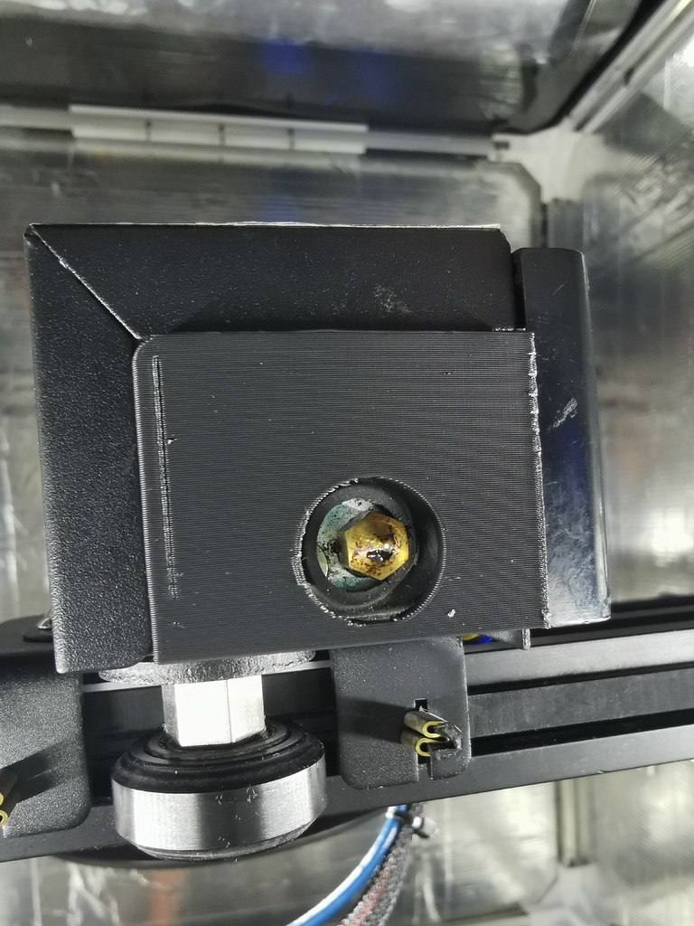 Ender 3 Pro Hot end fun cover for ABS printing