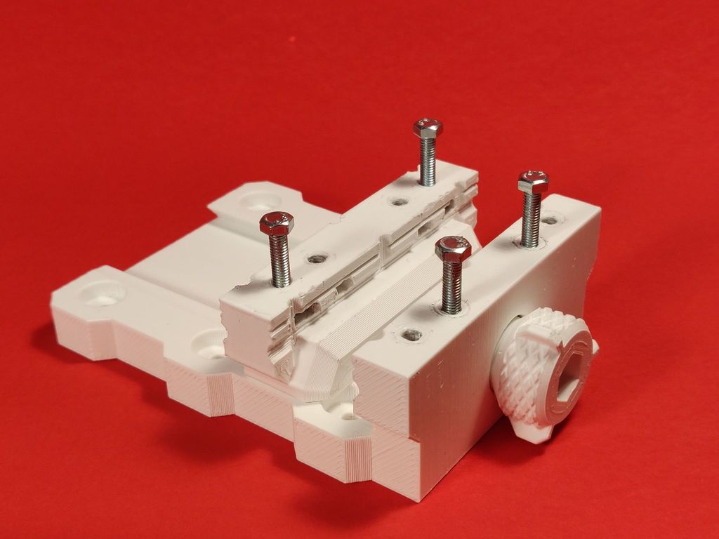 3d printable vice / vise / clamp (high upgradability)