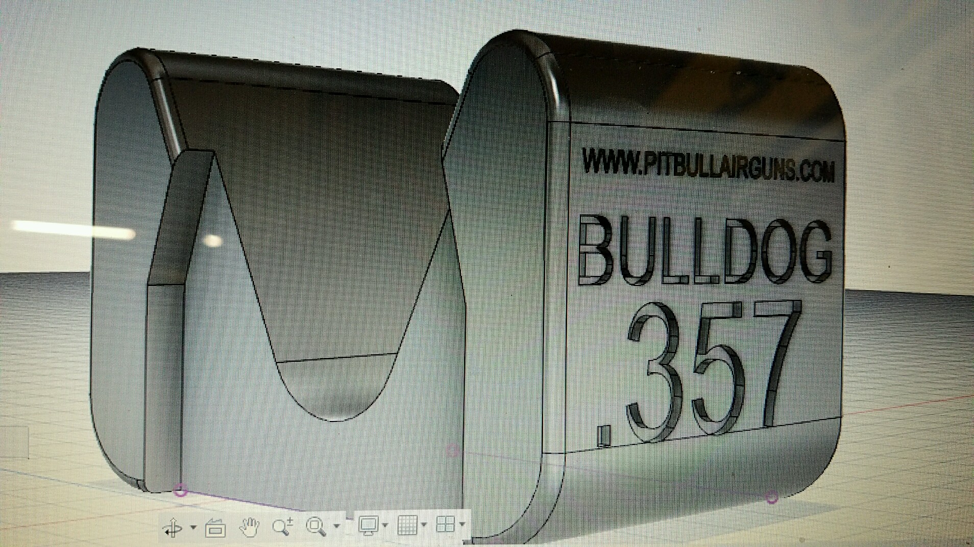 Bulldog .357 single shot tray