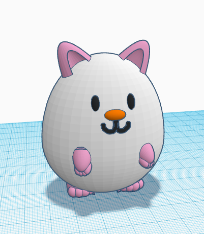 Hamster gatito (hamster kitten Gabby’s Dollhouse)