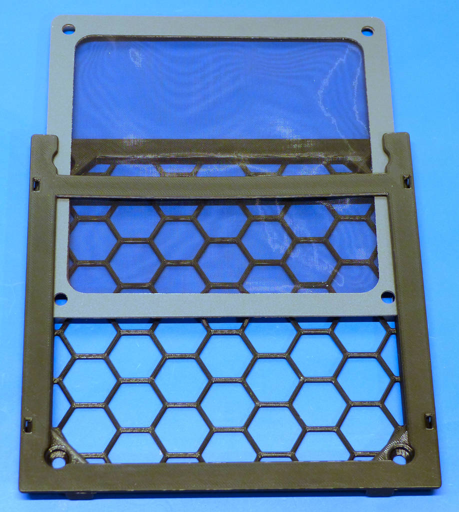 140mm PC case fan mesh dust filter holder