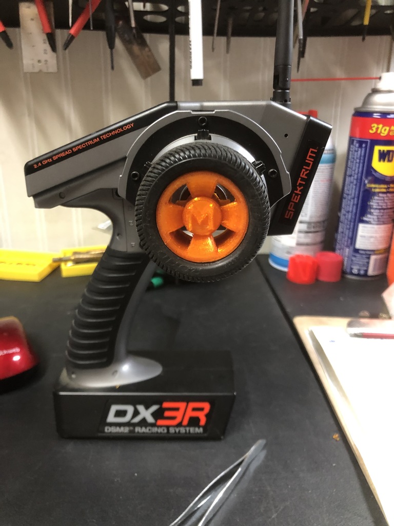 Spektrum DX3R Custom Steering Wheel - Version 2