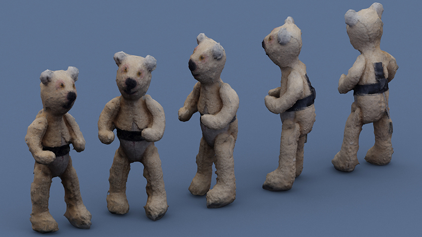 Teddy bear (3D Scan).