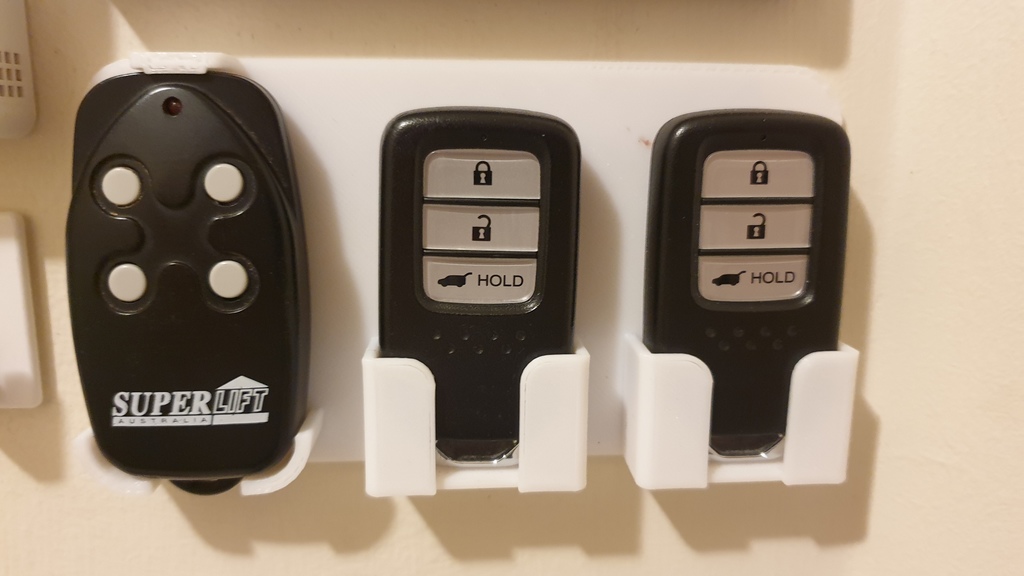 Honda FOB Key Holder (with garage remote holder)