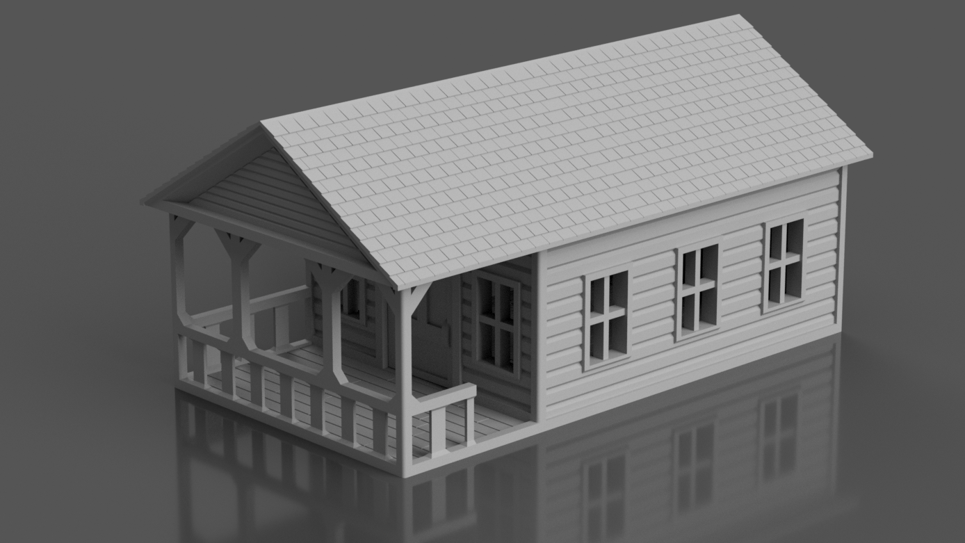 Image of Country Cabin for Tabletop Wargames