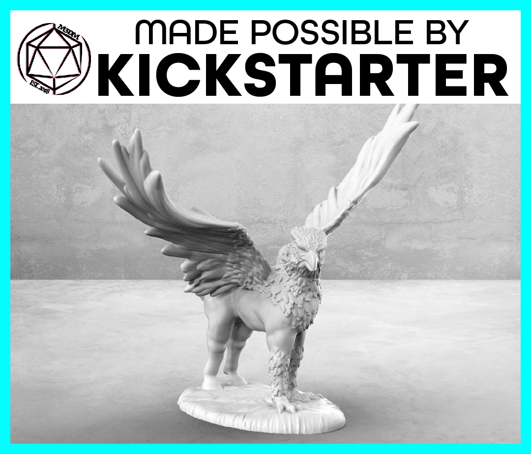 Image of Hippogriff - Action Pose - Tabletop Miniature