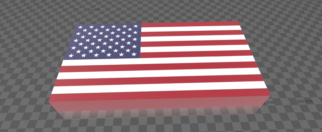 Multi Color American Flag