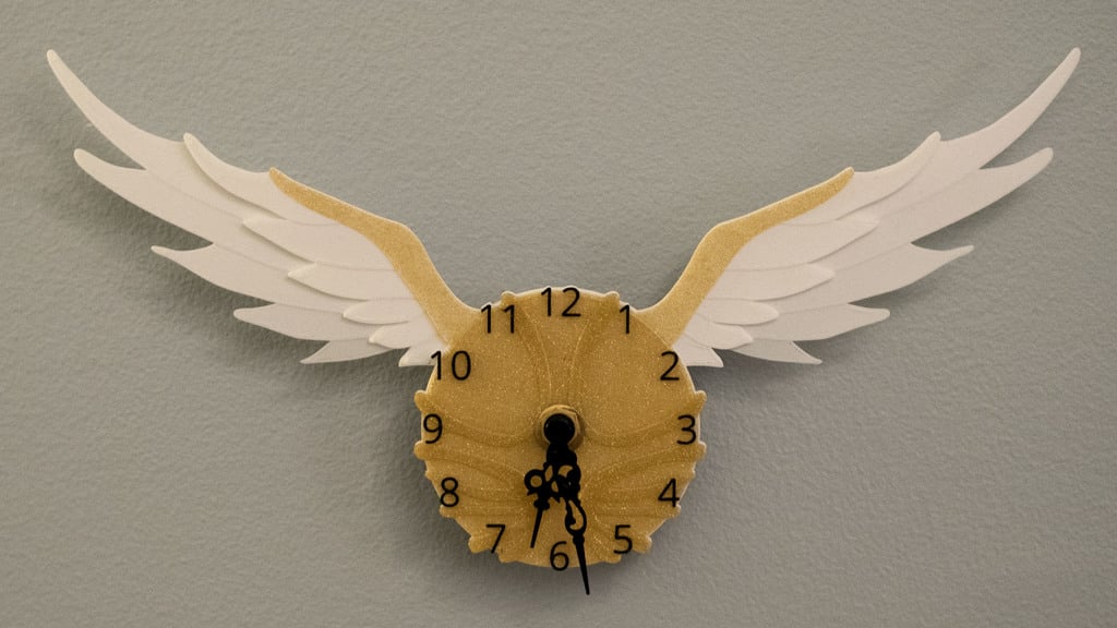 Harry potter Golden snitch clock