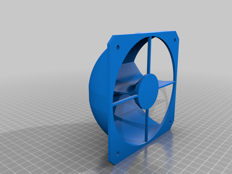 120mm Right angle Fan duct