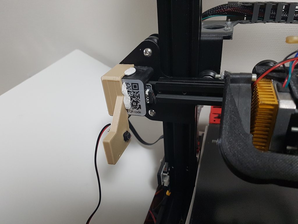 ESP32-CAM mount for Ender-3 X-axis