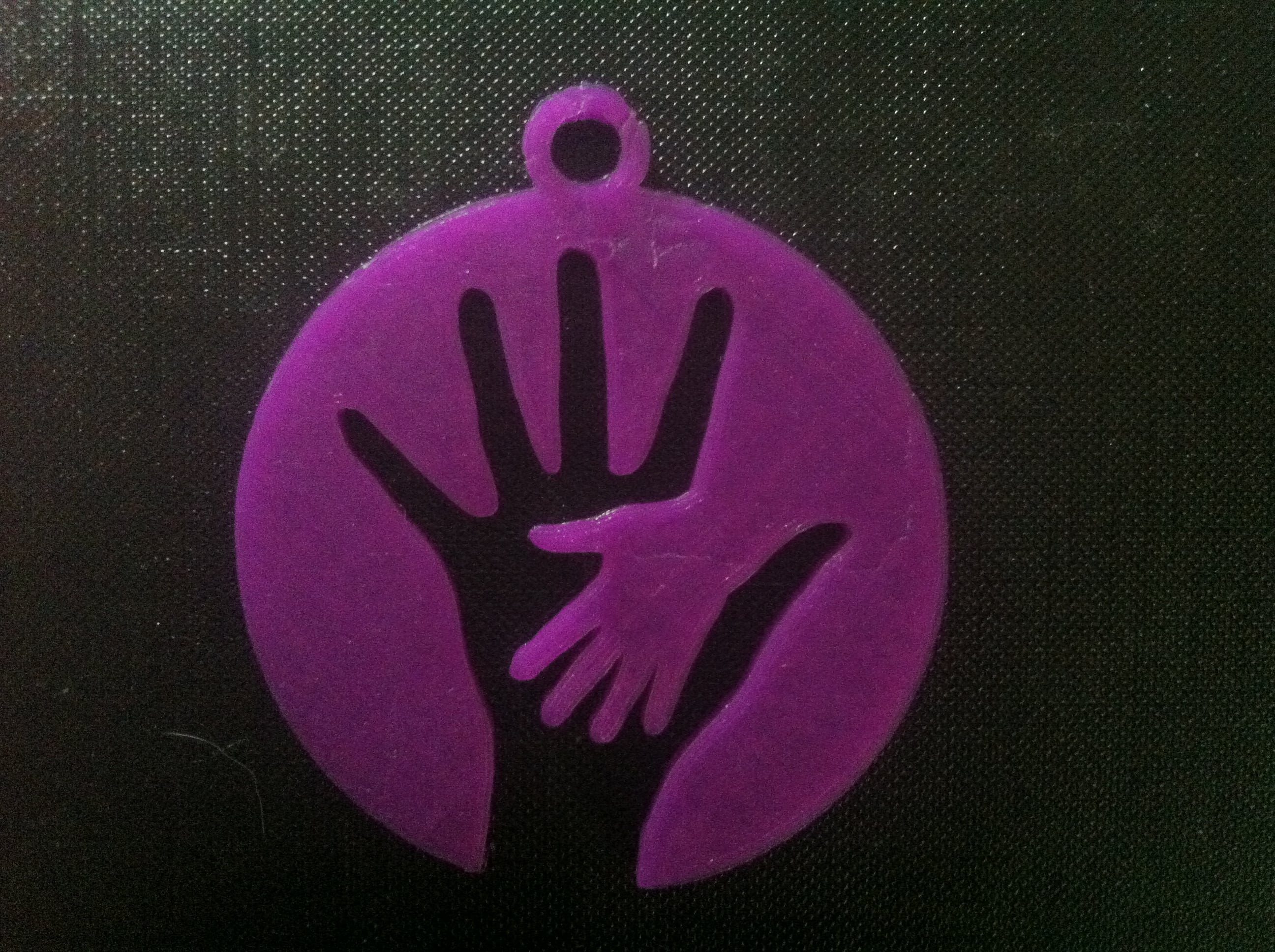 Hand keychains