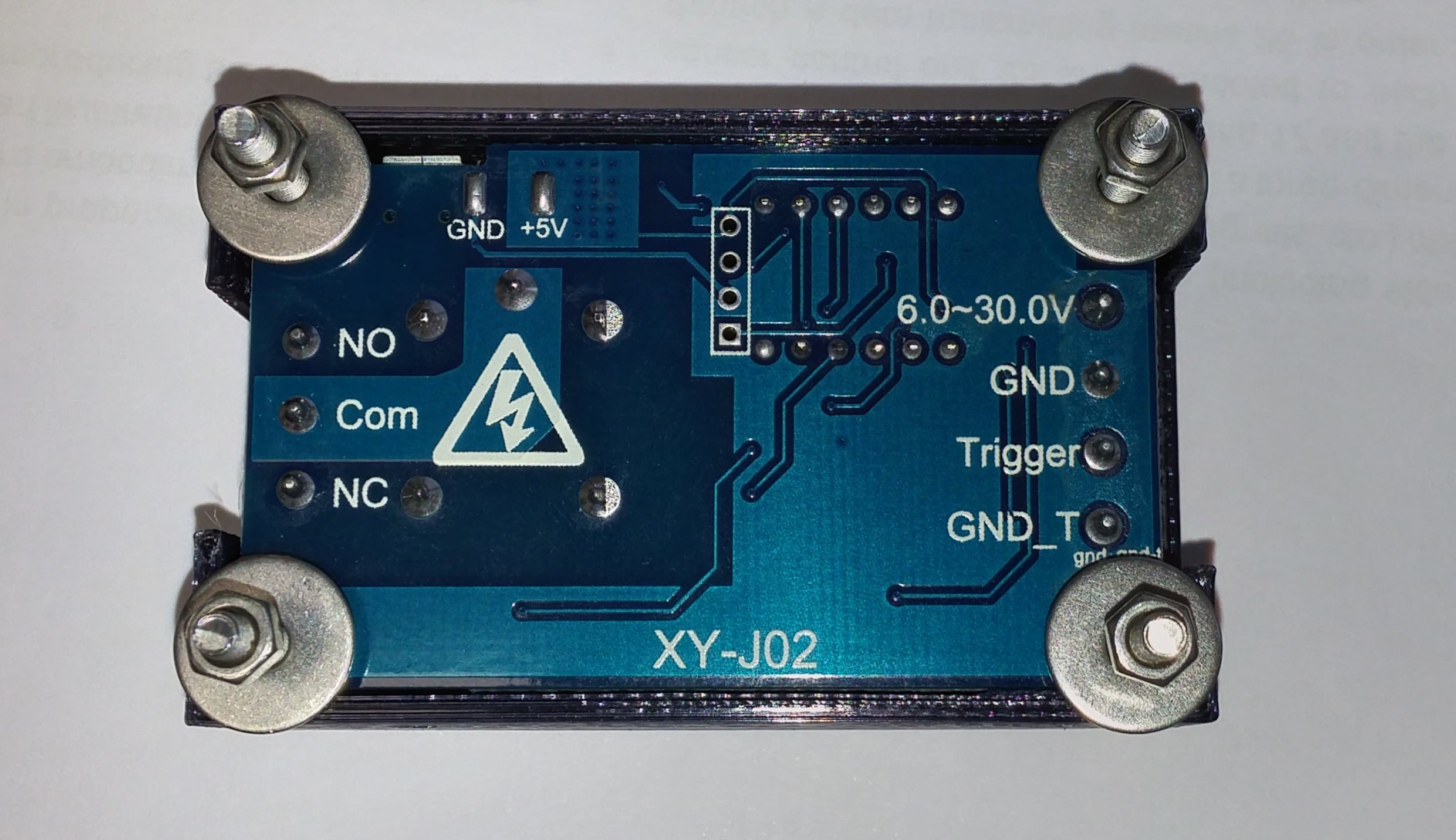 Case for delay timer relay module (housing)