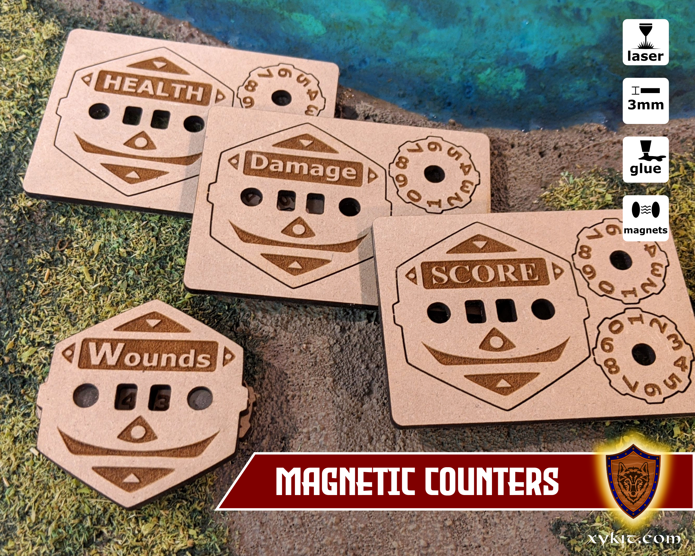 Wound Tracker Health and Score Counter