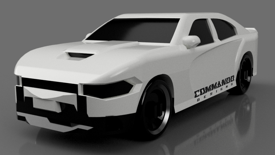 Dodge Charger - SRT 8 Version - car - no support