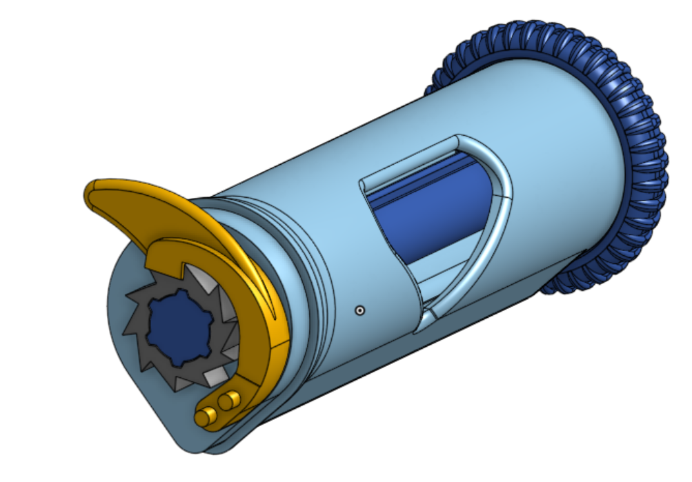 Ratcheting Toothpaste Tube Squeezer